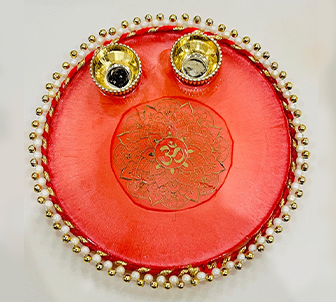 Resin Pooja Thali